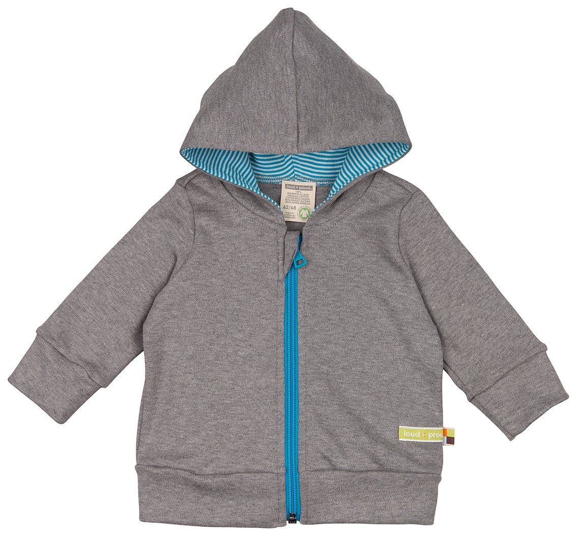loud-proud-kapuzenjacke-interlock-jacke-mit-rei-verschluss image 1