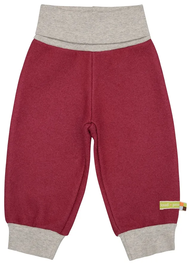 loud-proud-hose-wollwalk-kinderhose-aus-woll-walk-mit-umschlagbund image 1