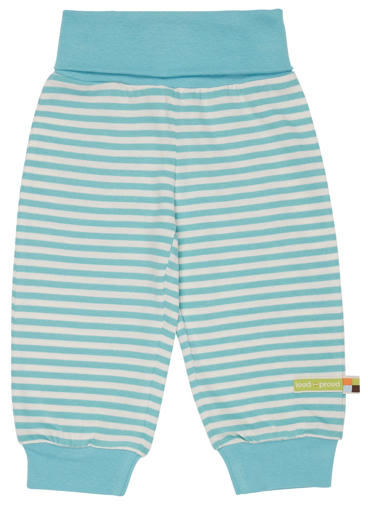 loud-proud-weiche-hose-geringelter-jersey-babyhose-mit-umschlagbund image 5