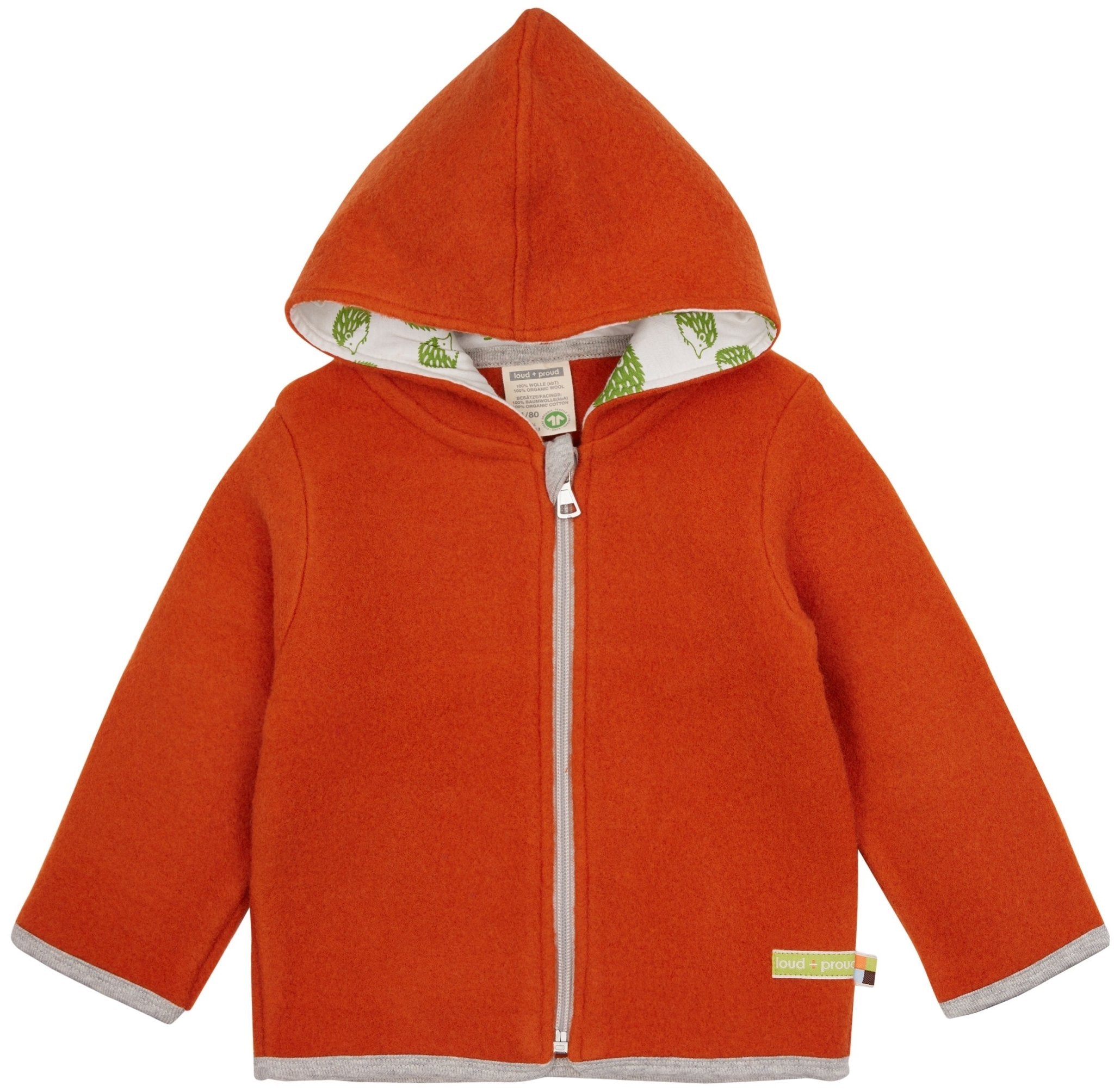 loud-proud-wollfleece-jacke-mit-kapuze-bio-wollfleece-jacke-mit-rei-verschluss image 5