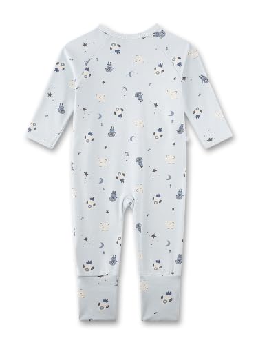 sanetta-baby-strampler-hellblau-weltall-jungen-overall image 6