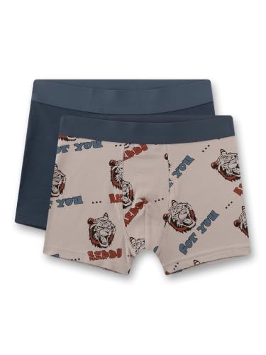 sanetta-jungen-hipshorts-grau-tiger-2er-set-baumwolle image 4