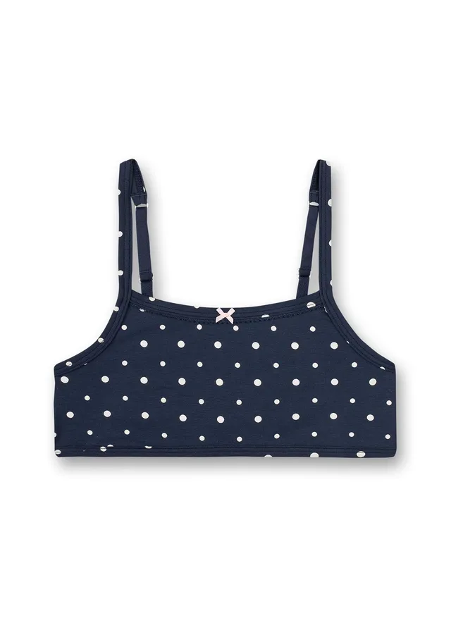 sanetta-m-dchen-bustier-dunkelblau-dots-unterw-sche image 1
