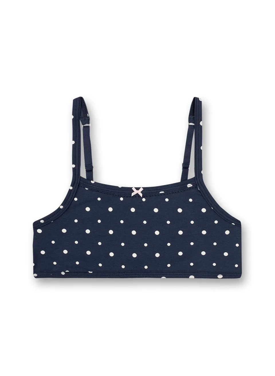 sanetta-m-dchen-bustier-dunkelblau-dots-unterw-sche image 1