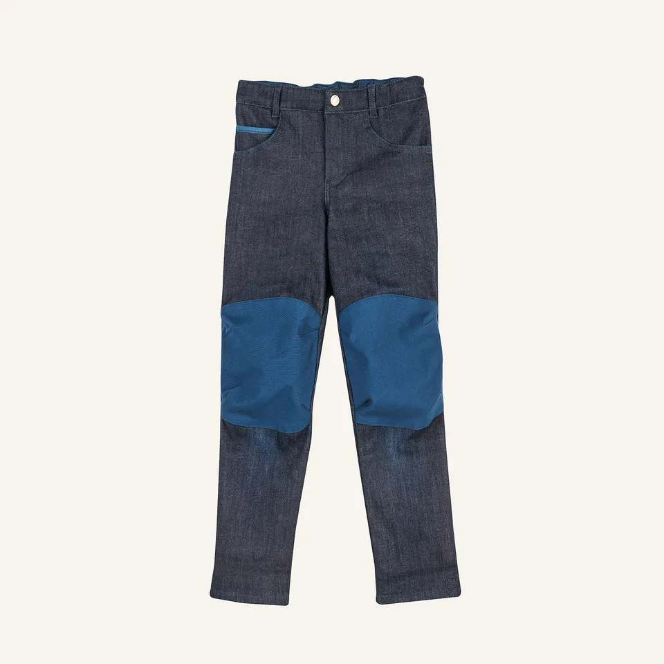 finkid-kuusi-thermo-denim-winter-jeans-f-r-kinder-mit-fleece-und-knieverst-rkung image 1