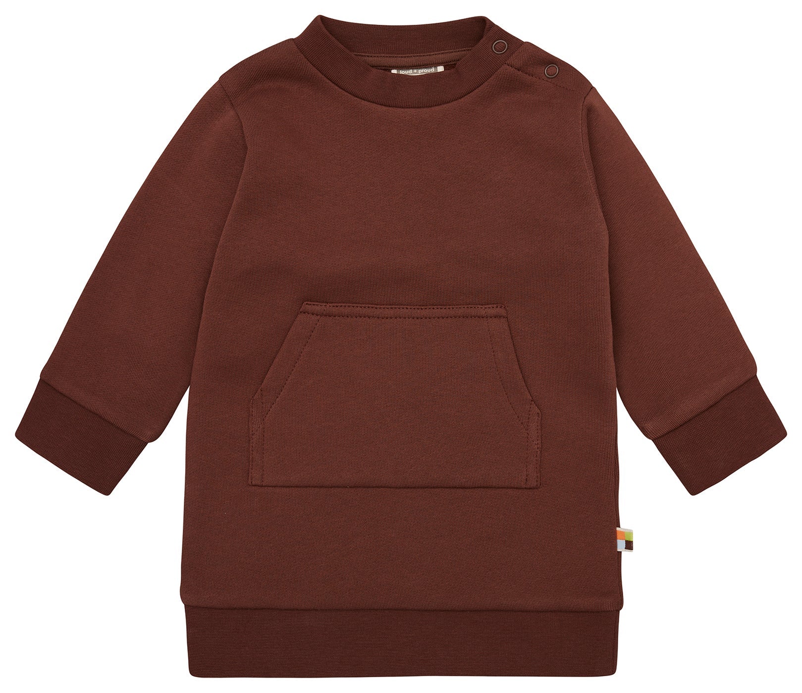loud-proud-weiches-sweatkleid-sweat-kleid-mit-angerauter-innenseite image 5