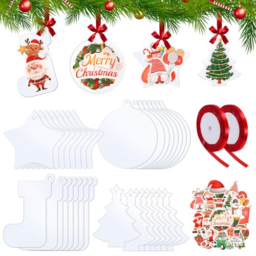desoto-acryl-ornament-rohlinge-transparent-32-st-ck-rund-socke-baum-stern image 8