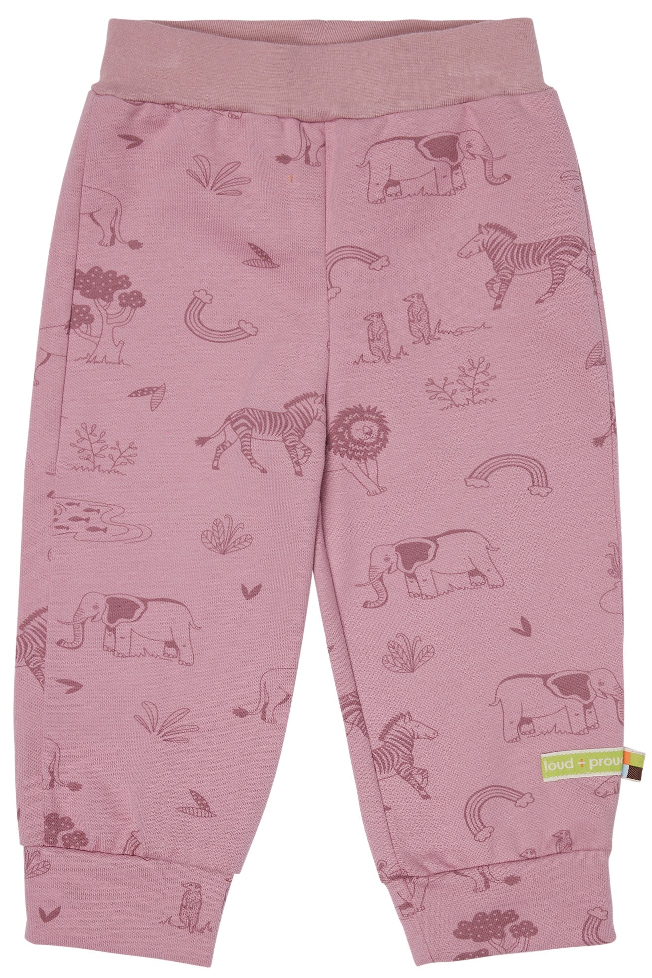 loud-proud-hose-mit-druck-sweathose-mit-gummibund image 1