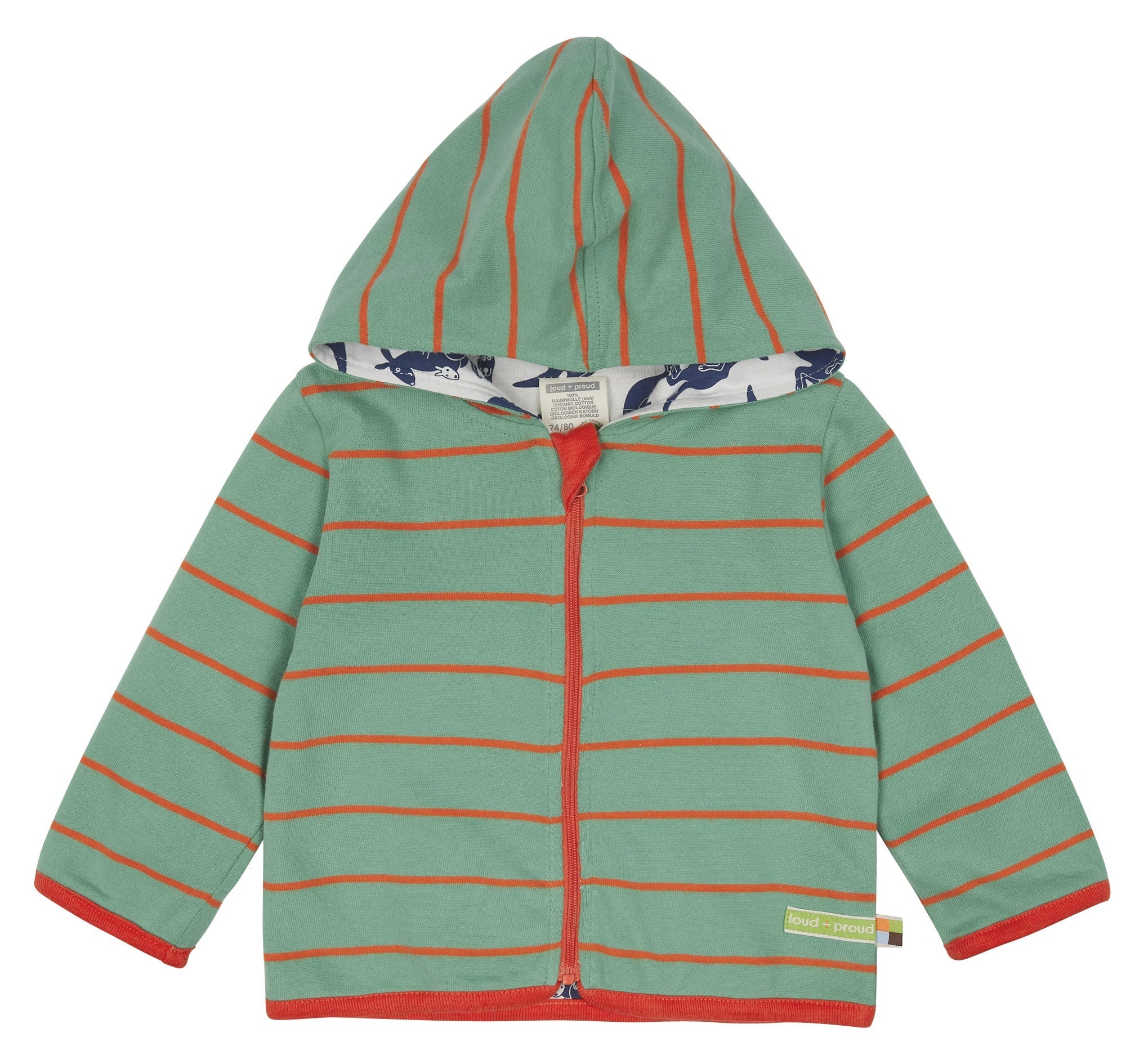 loud-proud-wendejacke-mit-kapuze-wendbare-kinderjacke image 1