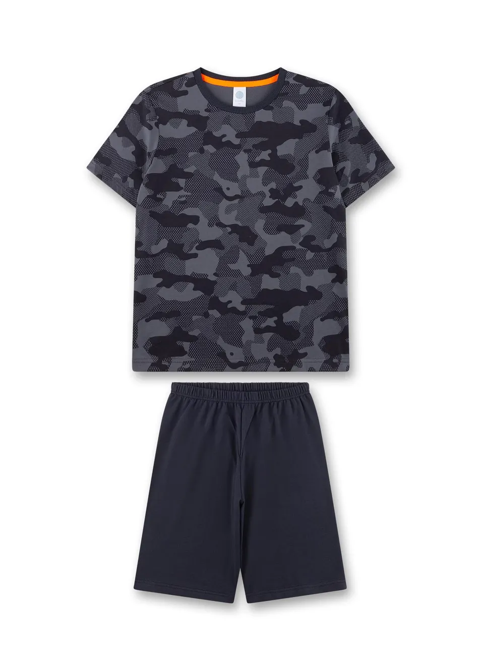 sanetta-jungen-schlafanzug-kurz-dunkelblau-pyjamaset-aus-baumwolle-2 image 1