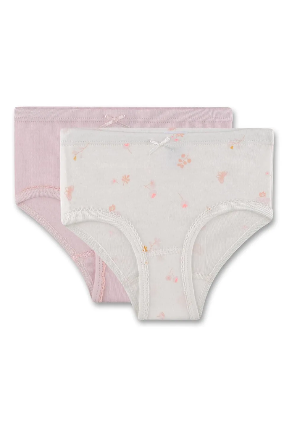 sanetta-m-dchen-rioslip-doppelpack-off-white-rosa-blumen-unterhose-aus-baumwolle image 1