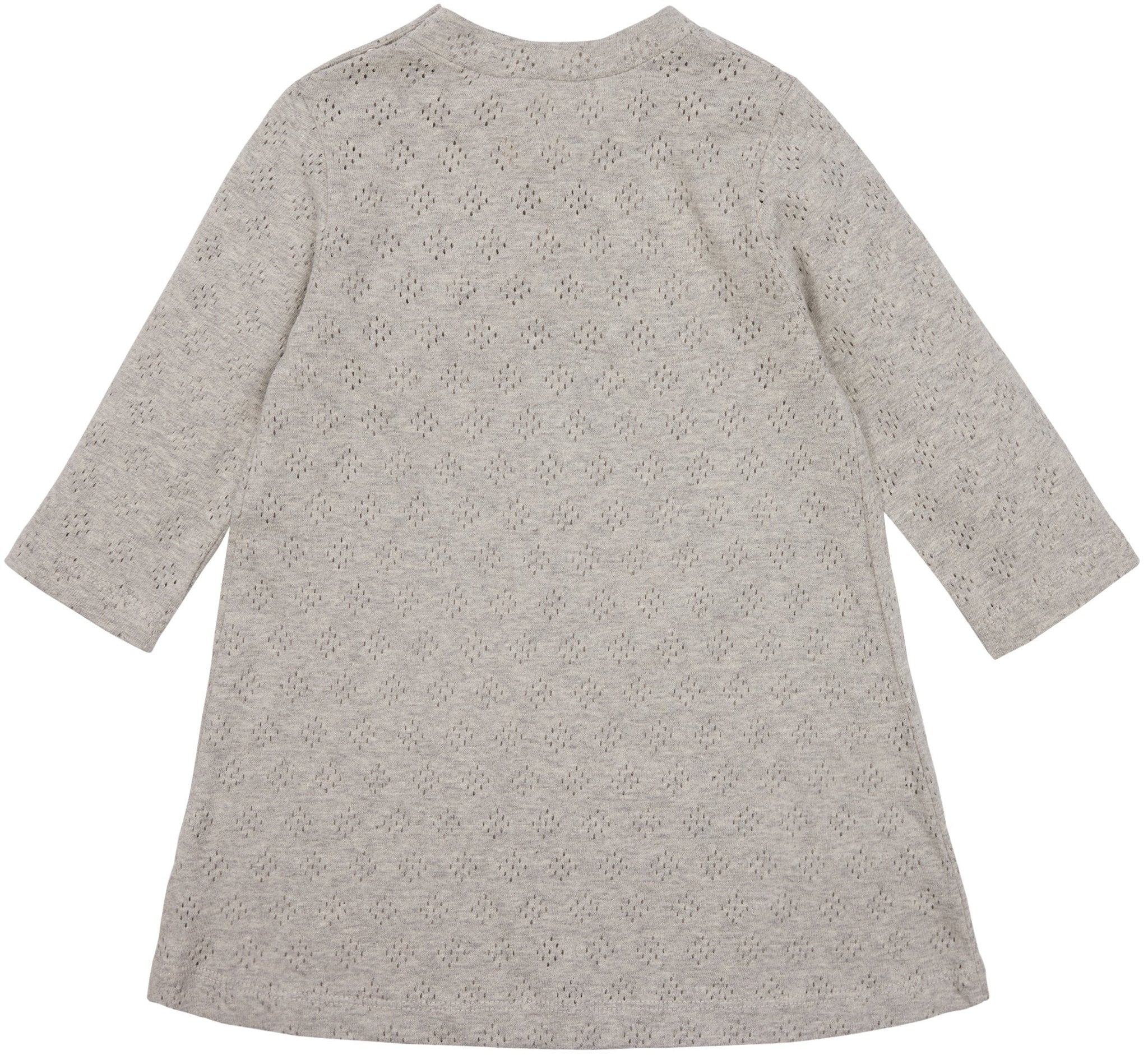 loud-proud-kleid-langarm-mit-lochmuster-aus-jacquard-strick image 4