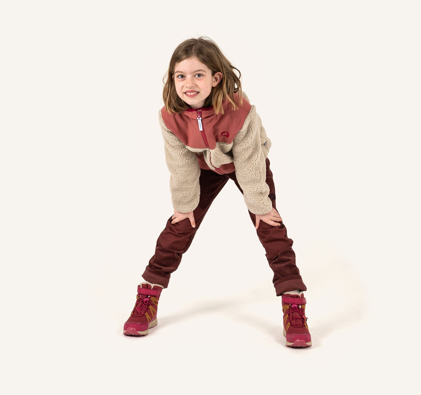 finkid-kisko-teddy-teddyfleece-jacke-kinder image 8