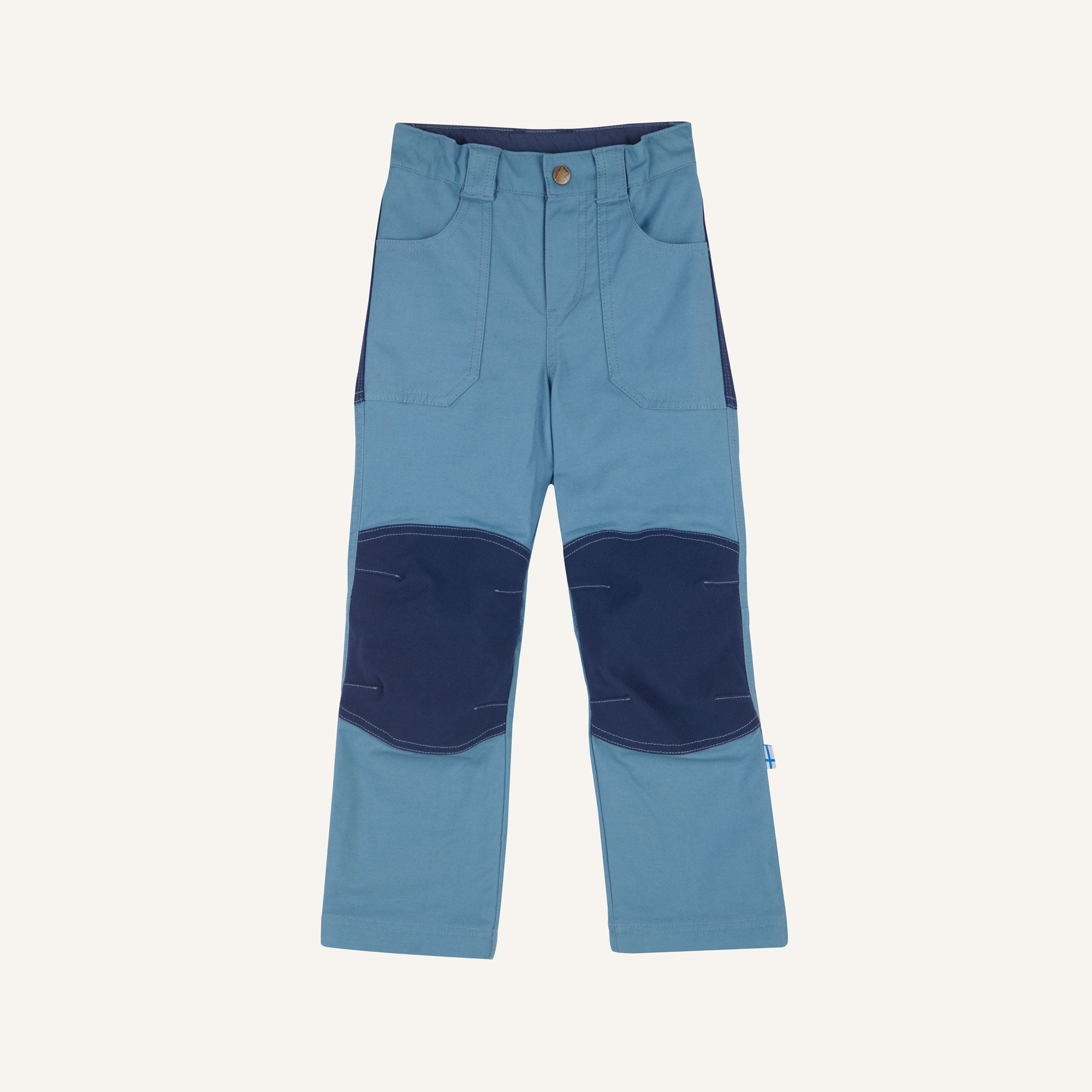 finkid-kalle-winter-hose-kinder-fleece-gef-tterte-canvas-workhose image 3