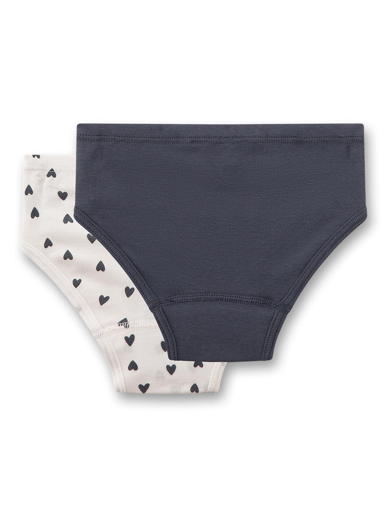 sanetta-m-dchen-rioslip-doppelpack-wei-schwarz-herzen-baumwolle image 2