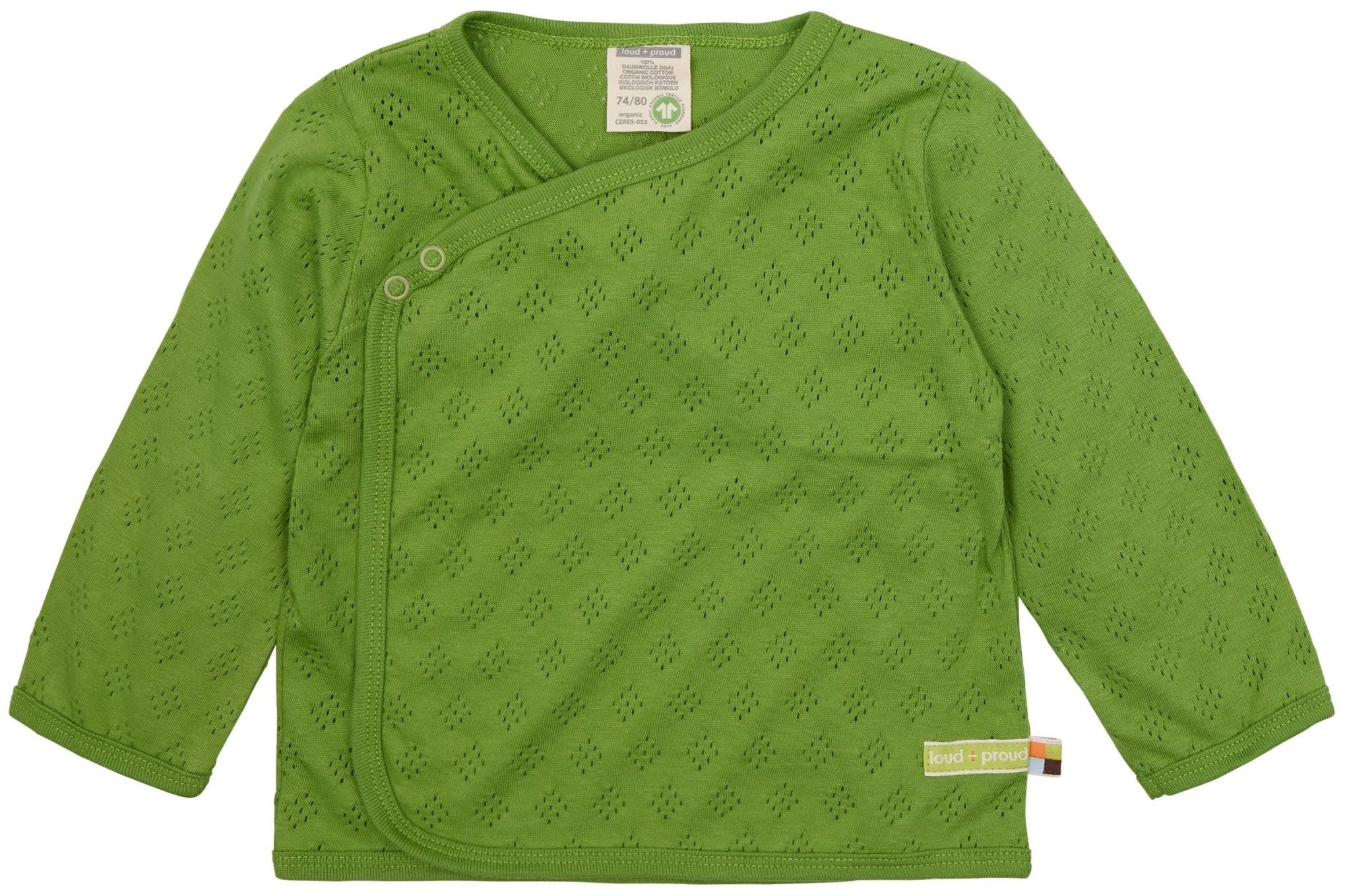 loud-proud-wickeljacke-mit-lochmuster-jacquard-strick image 1