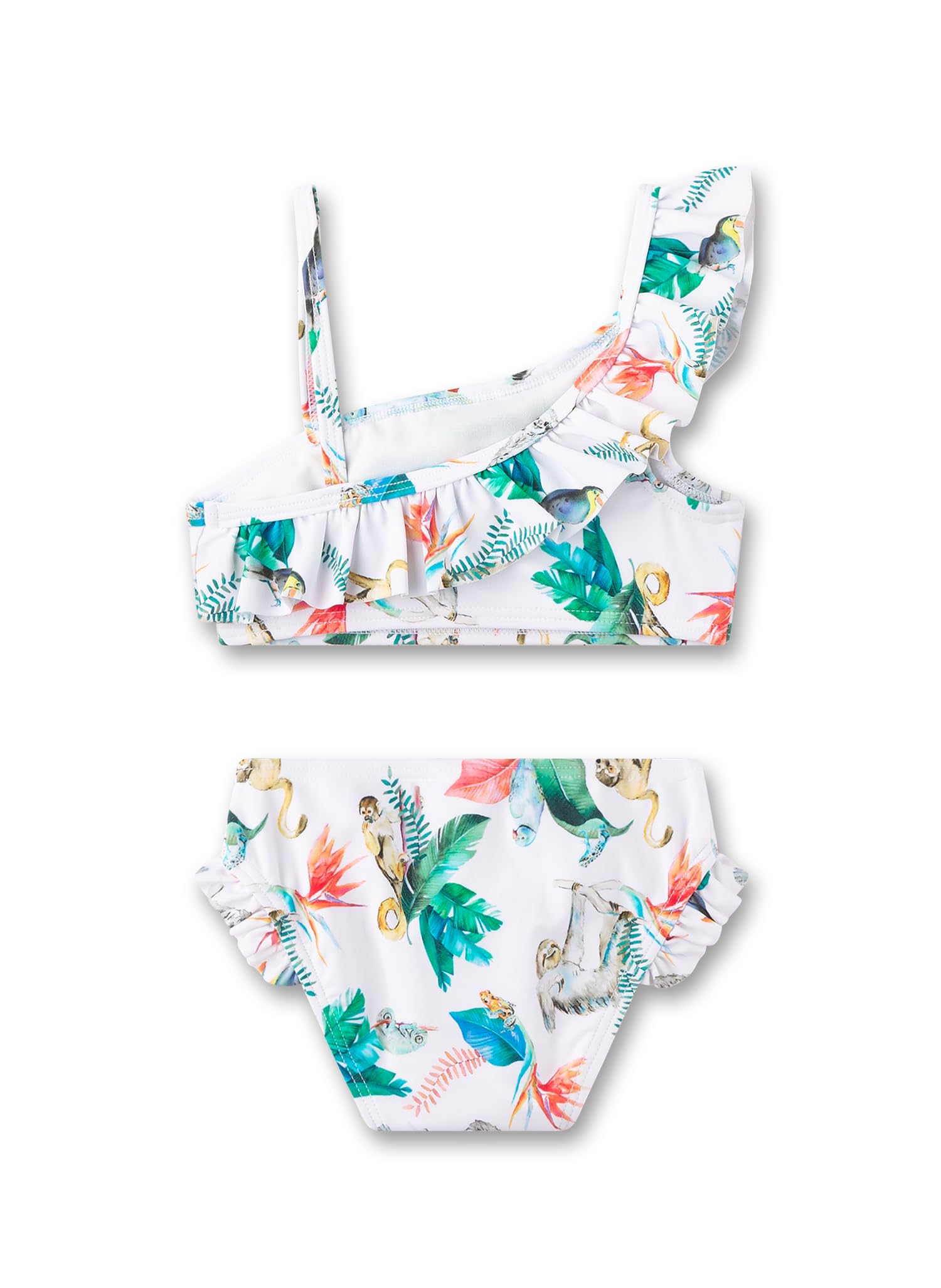sanetta-m-dchen-bikini-off-white-asymmetrisch-dschungel-aus-polyamid-mix image 2