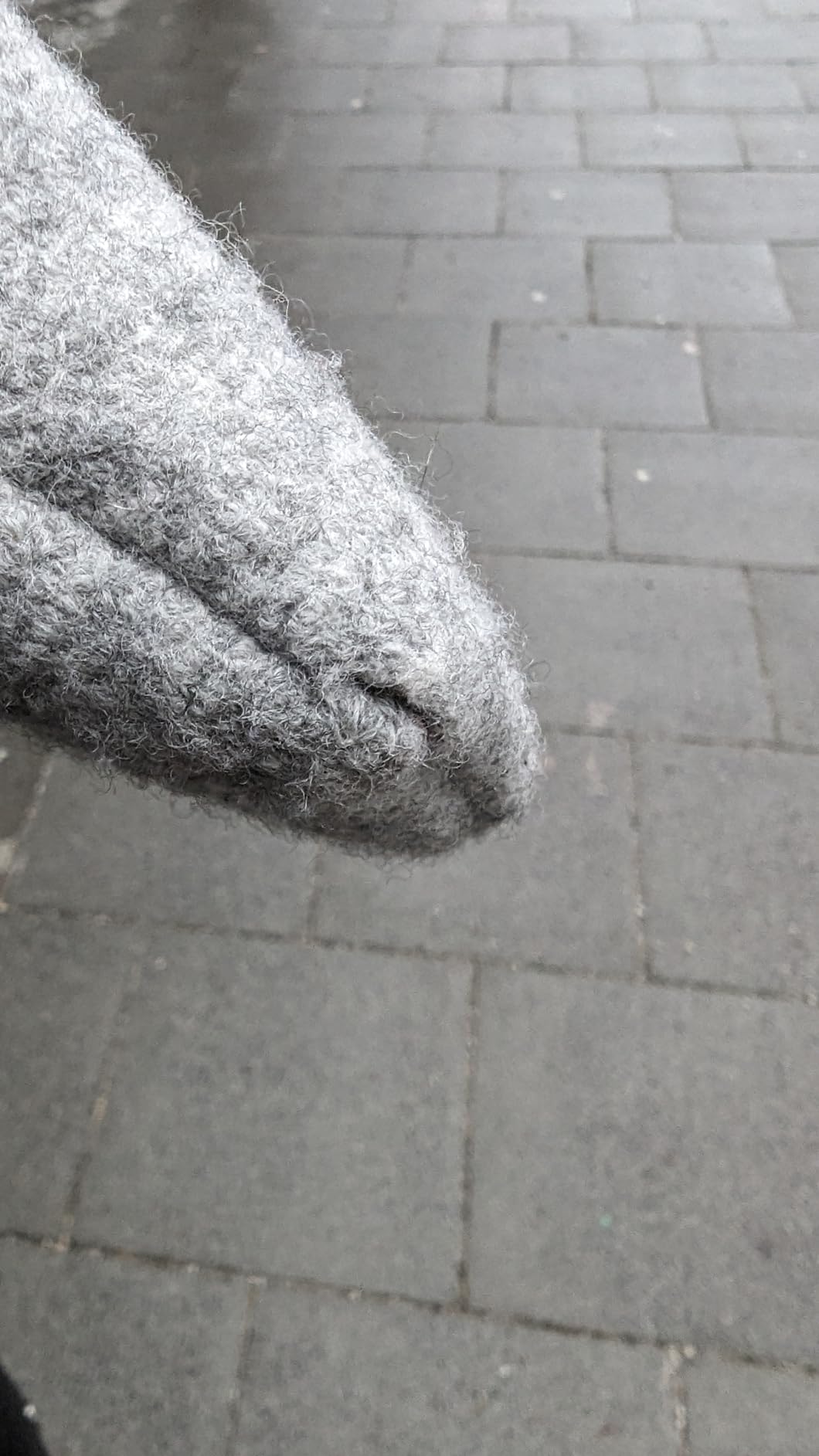 Warme Hände im Schnee