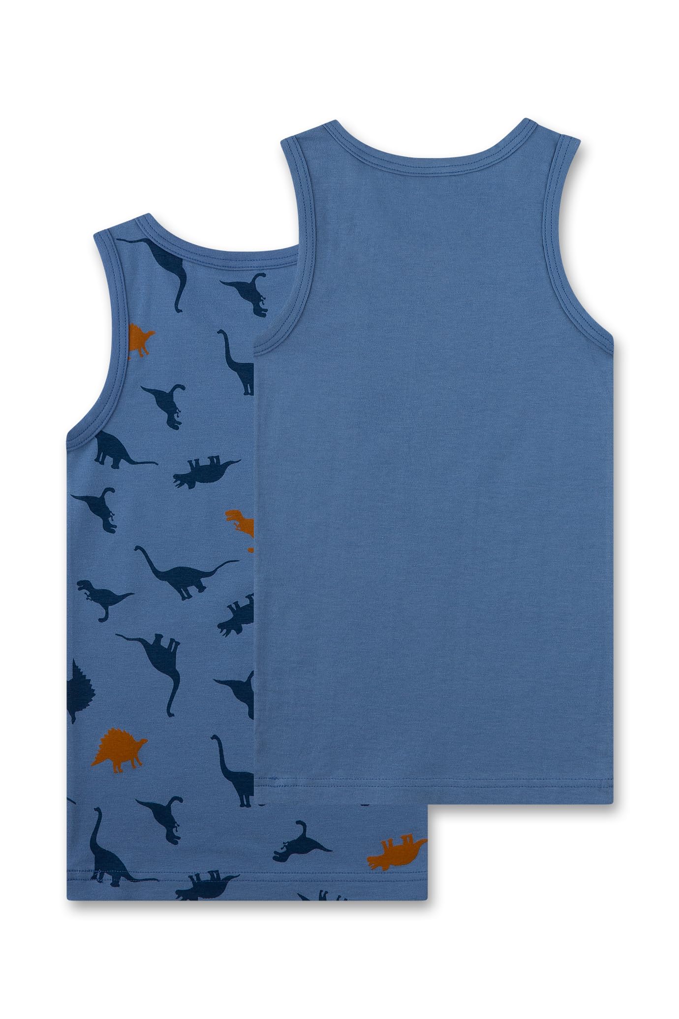 sanetta-jungen-unterhemd-doppelpack-blau-unterhemd-f-r-jungen-aus-baumwoll-mix-2 image 2