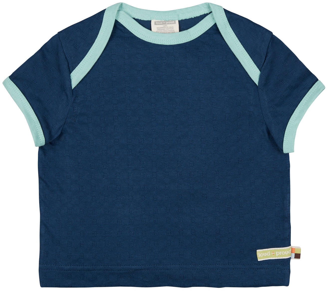 loud-proud-t-shirt-mit-jacquard-muster-single-jersey-shirt image 5