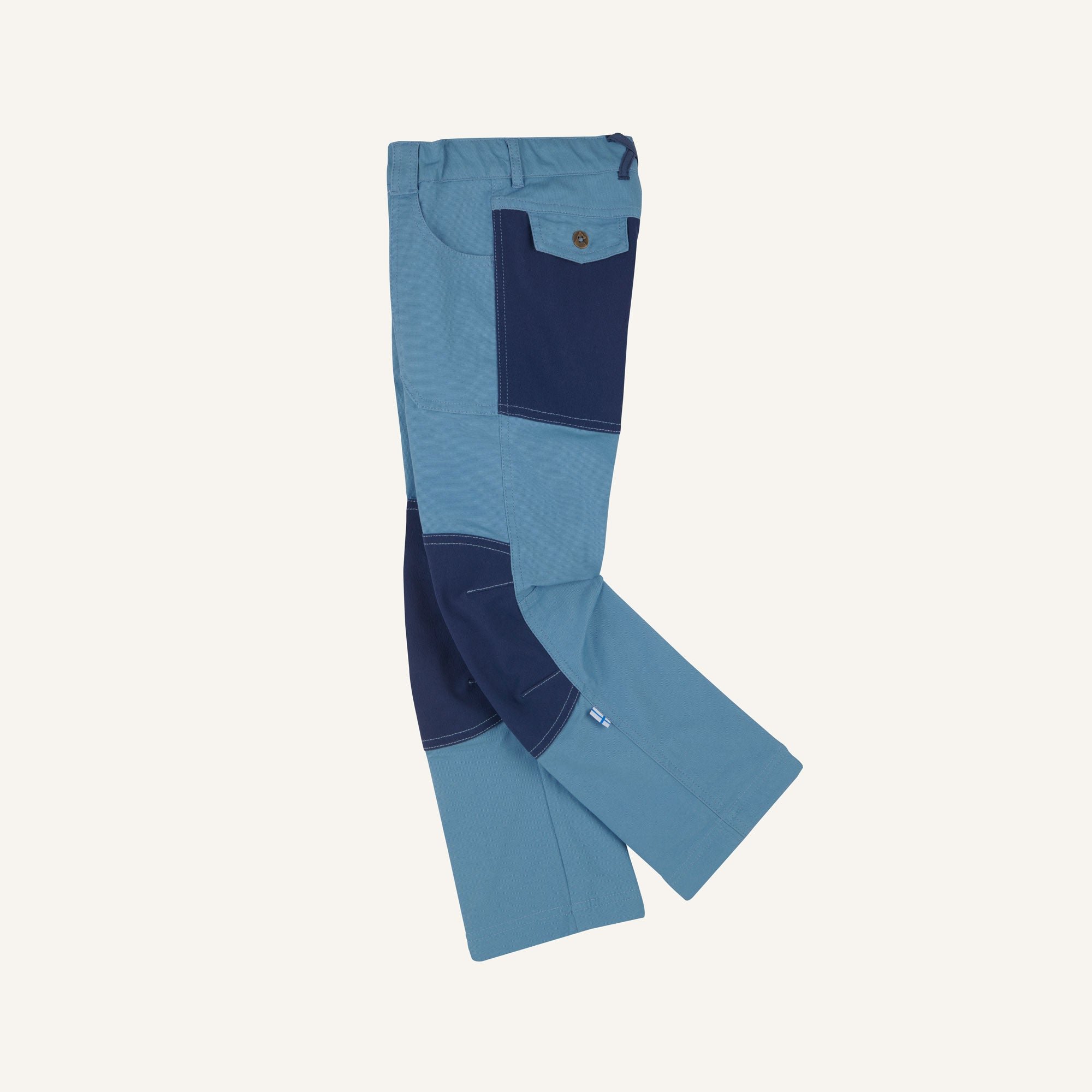 finkid-kalle-winter-hose-kinder-fleece-gef-tterte-canvas-workhose image 4