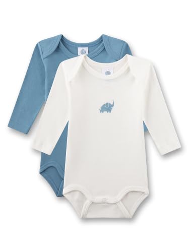sanetta-baby-body-langarm-doppelpack-blau-und-wei-elefant-baby-body-beige-weich- image 4
