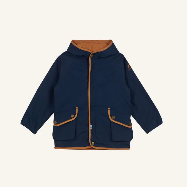 finkid-ilma-outdoorjacke-wetterfest-aus-baumwollgewebe image 1