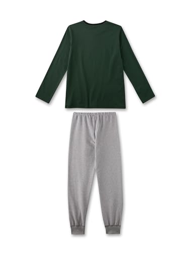 sanetta-jungen-schlafanzug-lang-gr-n-pyjamaset-aus-100-baumwolle image 5