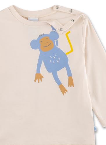 sanetta-jungen-schlafanzug-beige-affe-aus-bio-baumwolle image 6