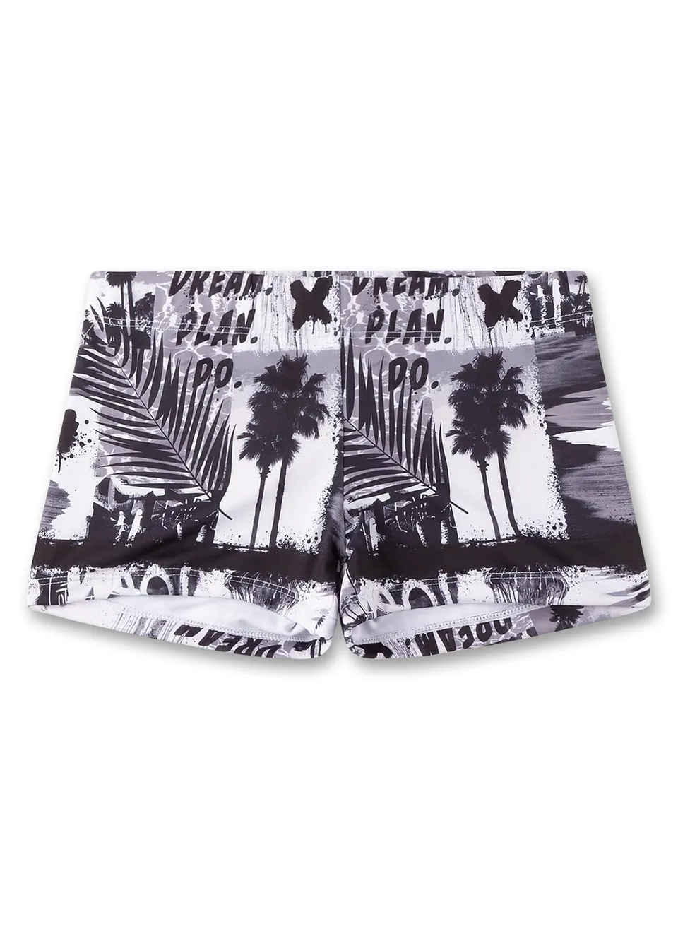 sanetta-jungen-badehose-schwarz-badehose-aus-recyceltem-polyester-mix image 1