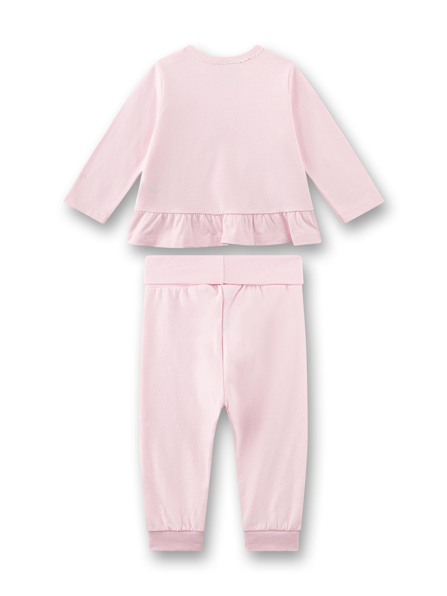 sanetta-m-dchen-schlafanzug-rosa-reh-babypyjama-langarm image 2