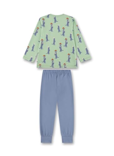 sanetta-jungen-schlafanzug-lang-gr-n-pyjamaset-aus-baumwolle image 6