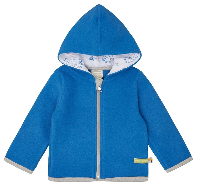 loud-proud-wollfleece-jacke-mit-kapuze-bio-wollfleece-jacke image 1