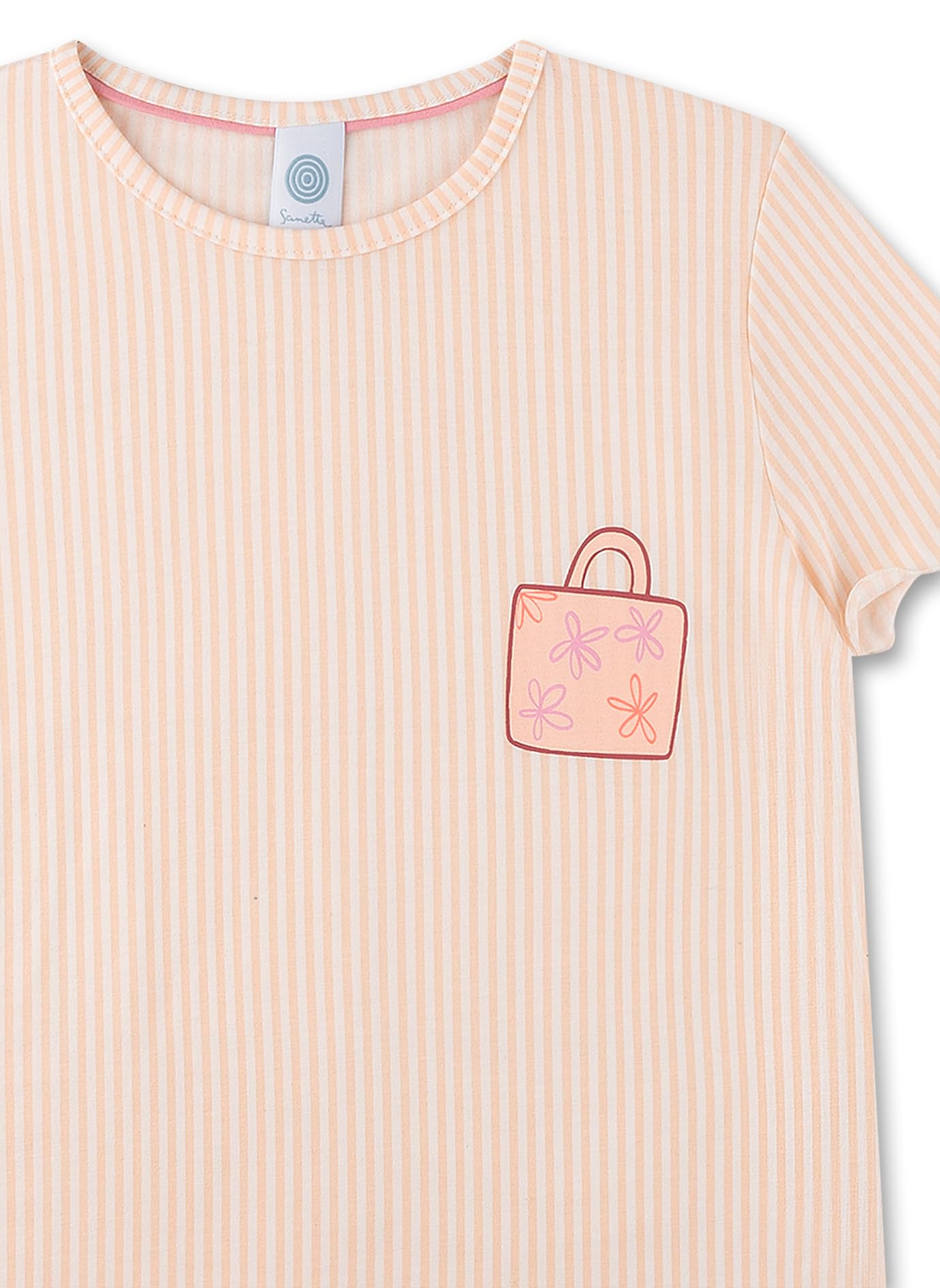 sanetta-m-dchen-schlafanzug-kurz-rosa-aus-baumwoll-modal-mix-pyjamaset-f-r-m-dch image 3
