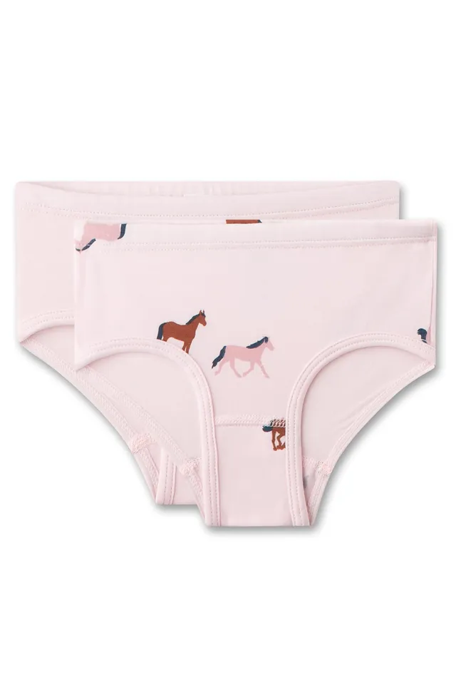 sanetta-m-dchen-h-ftslips-doppelpack-rosa-pferde-unterhose image 1