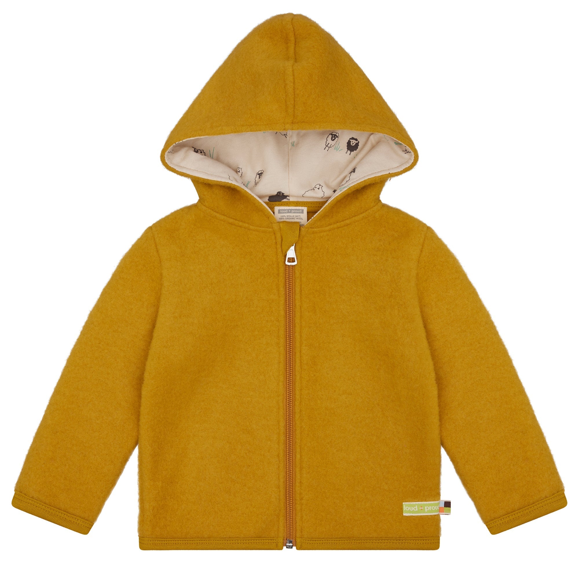 loud-proud-merino-wollfleece-jacke-mit-kapuze-bio-woll-fleece image 1