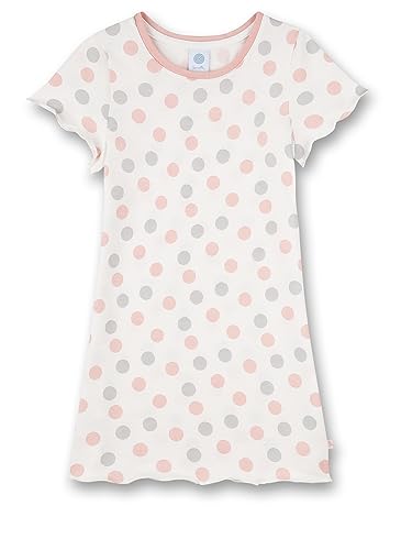 sanetta-m-dchen-nachthemd-wei-dots-allover-baumwolle image 4