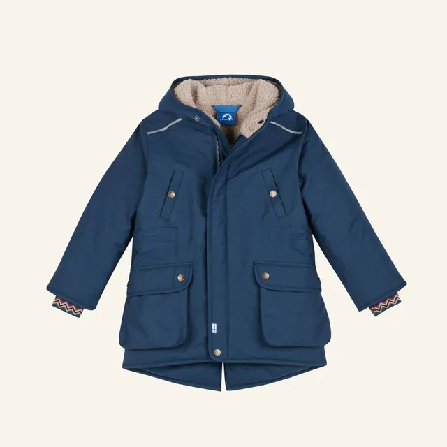 finkid-tuulikki-winterparka-f-r-kinder-wasserdicht-mit-teddyfutter image 1