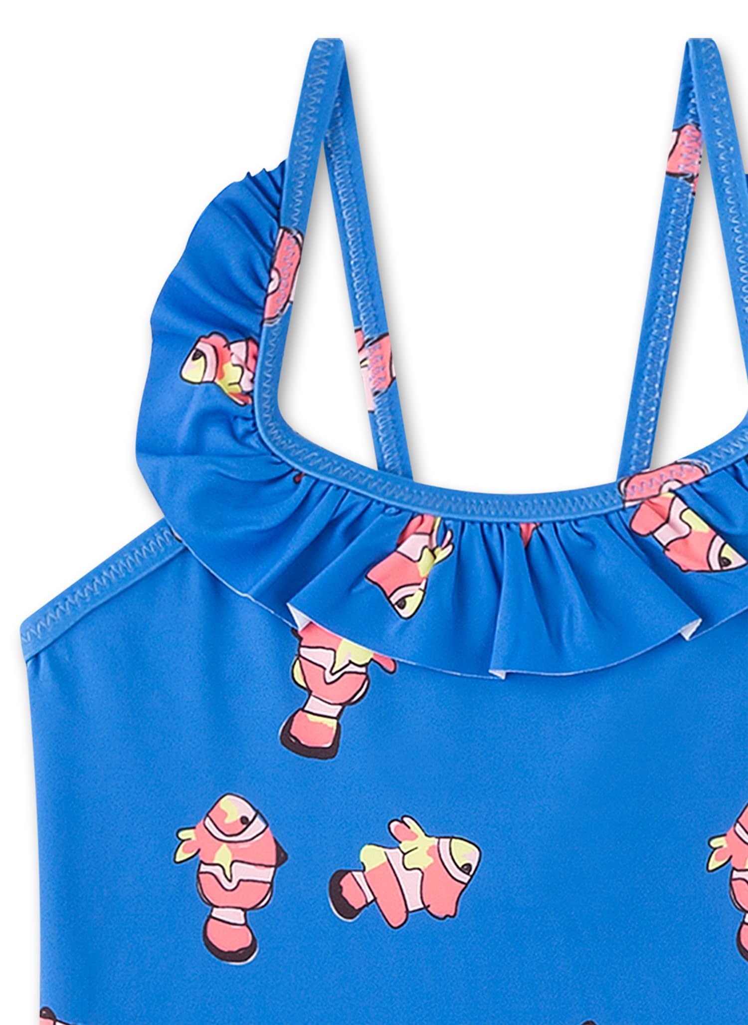 sanetta-m-dchen-badeanzug-blau-clownfisch-mit-r-schen-bademode-aus-recyceltem-po image 3