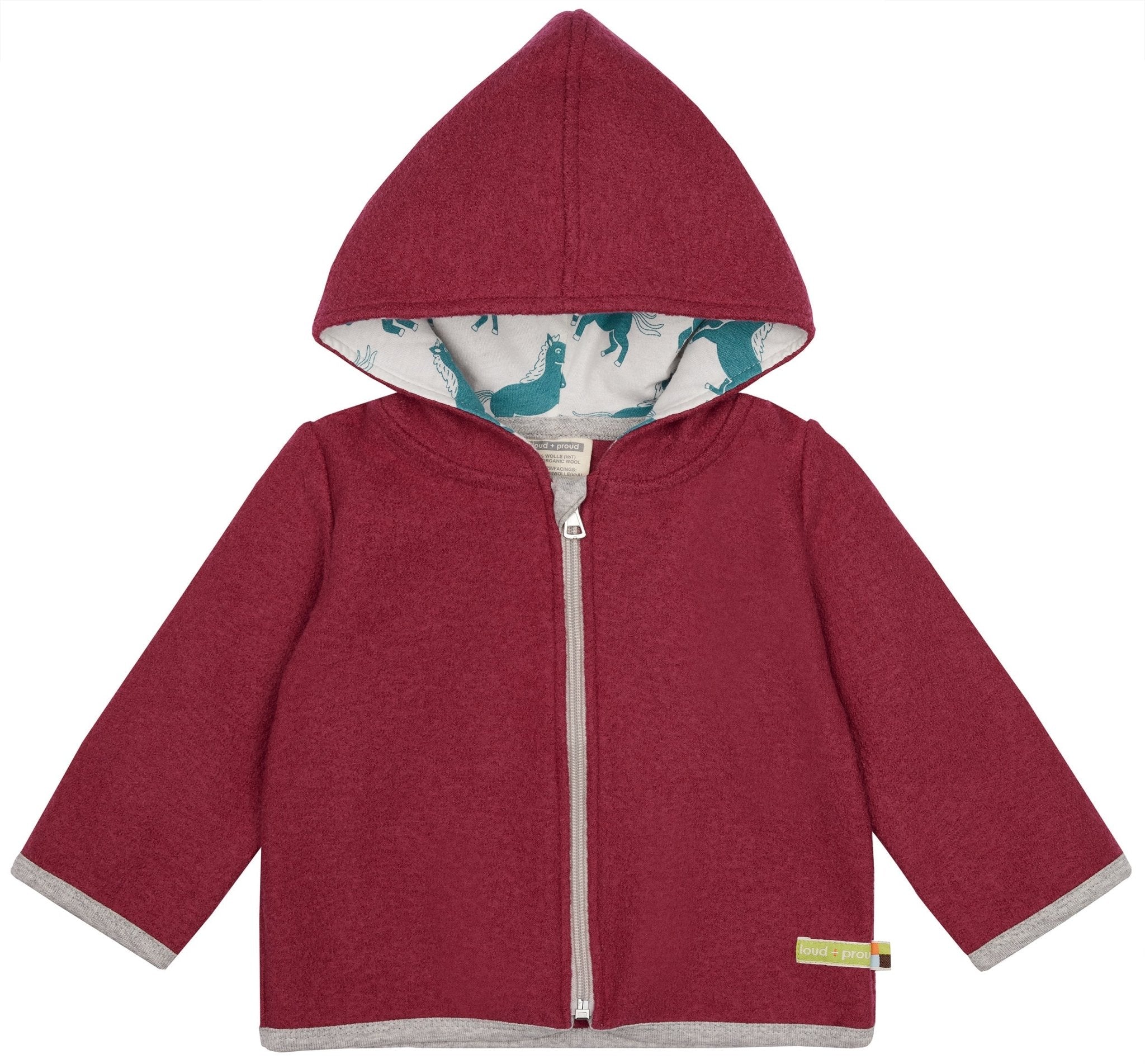 loud-proud-jacke-wollwalk-kapuzenjacke-mit-rei-verschluss image 1