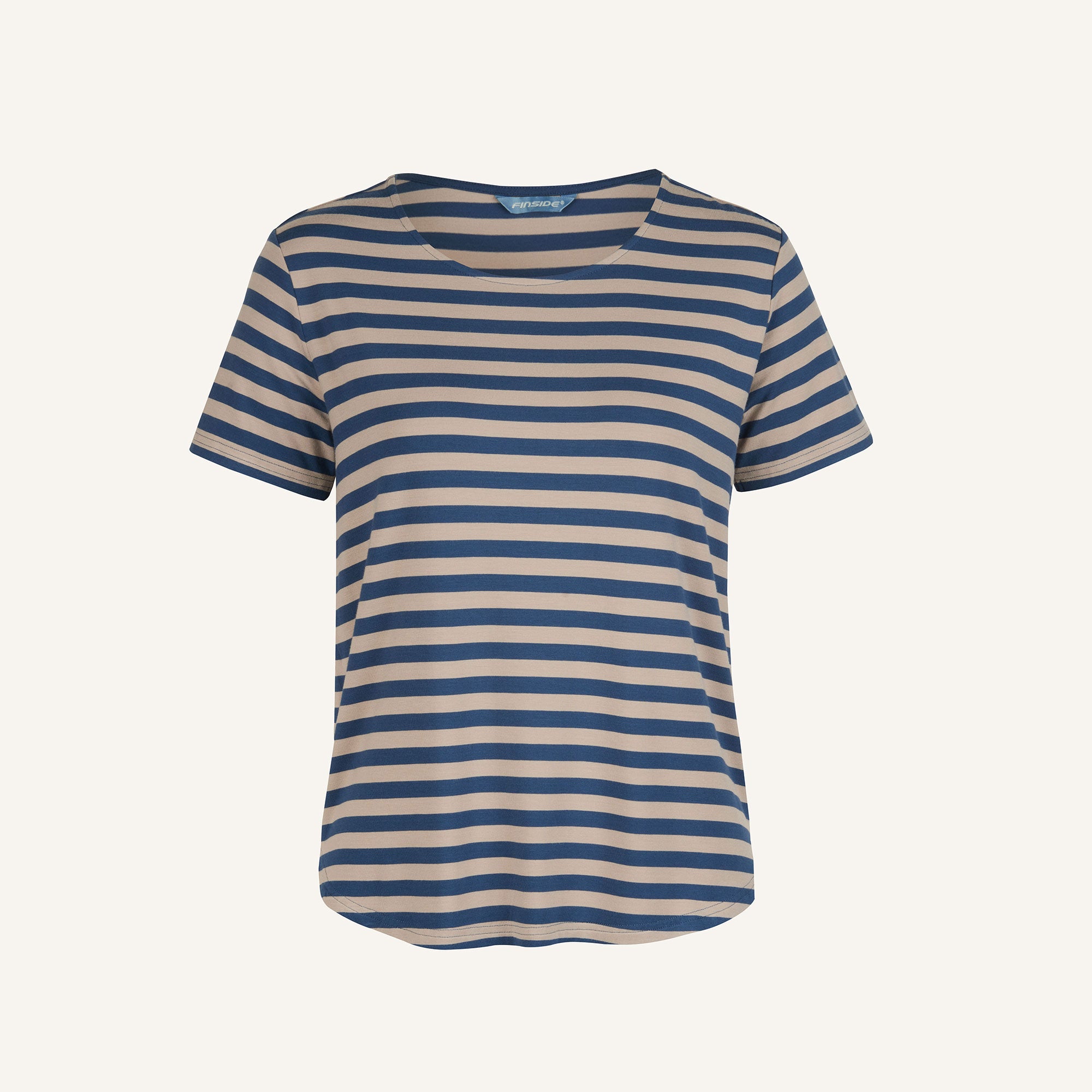 finkid-mekkoli-oversizeshirt-bambusjersey-gestreift image 1