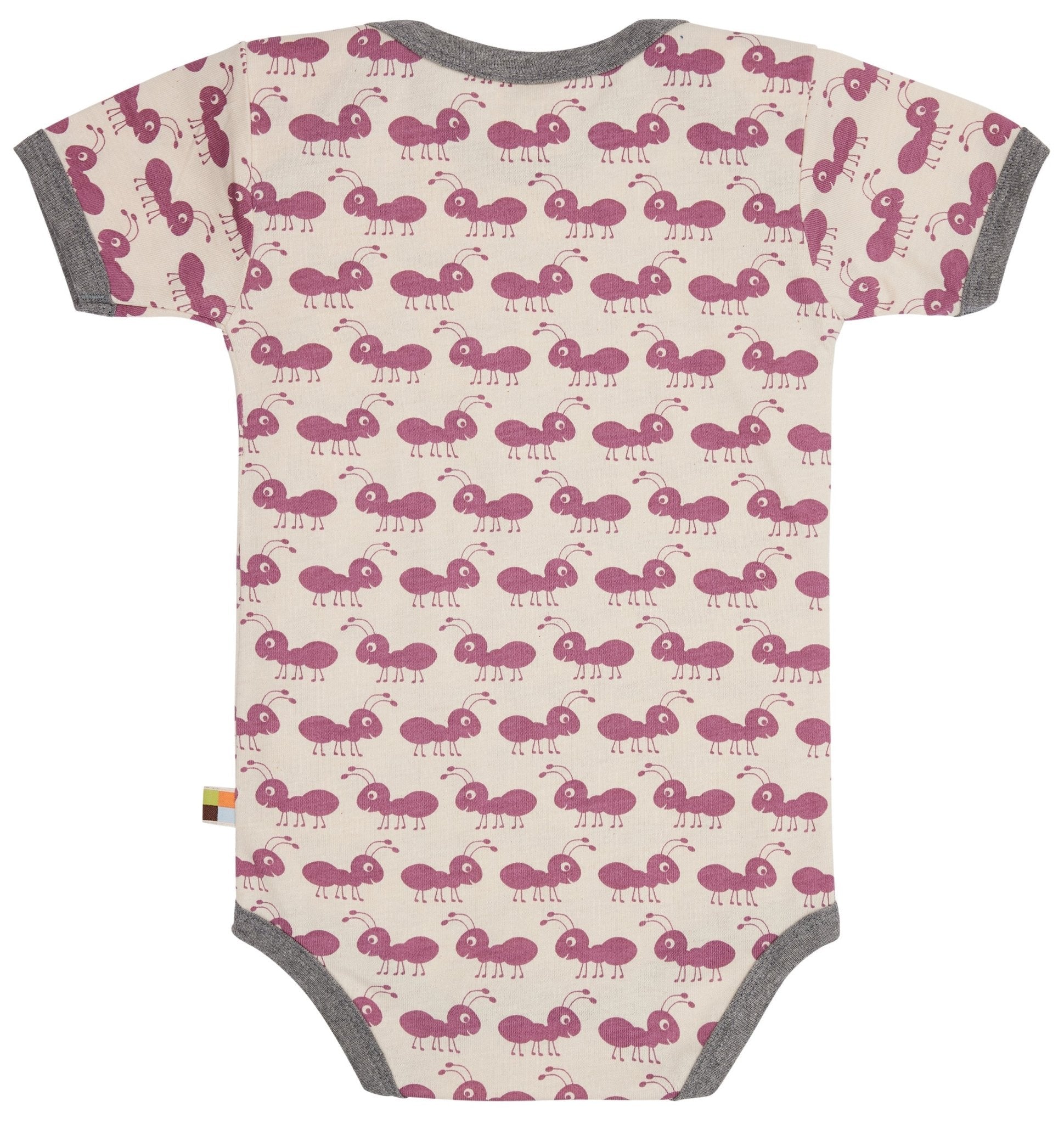 loud-proud-body-kurzarm-mit-druck-ameisen-bio-baumwolle image 2