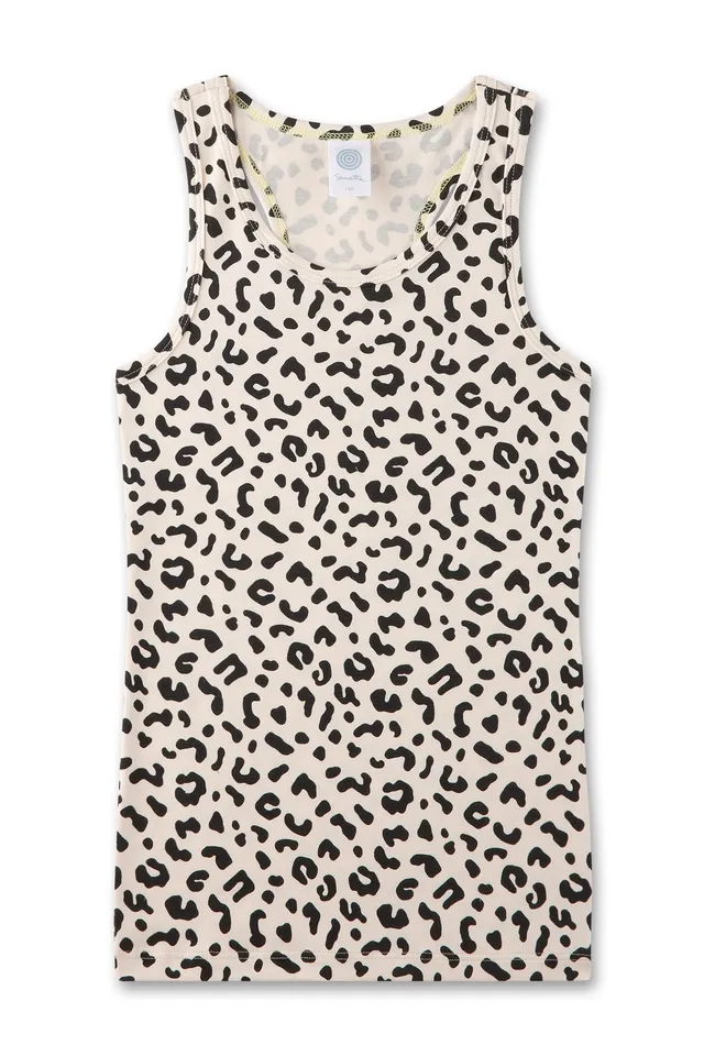 sanetta-m-dchen-unterhemd-beige-leo-unterw-sche-aus-baumwoll-mix image 1