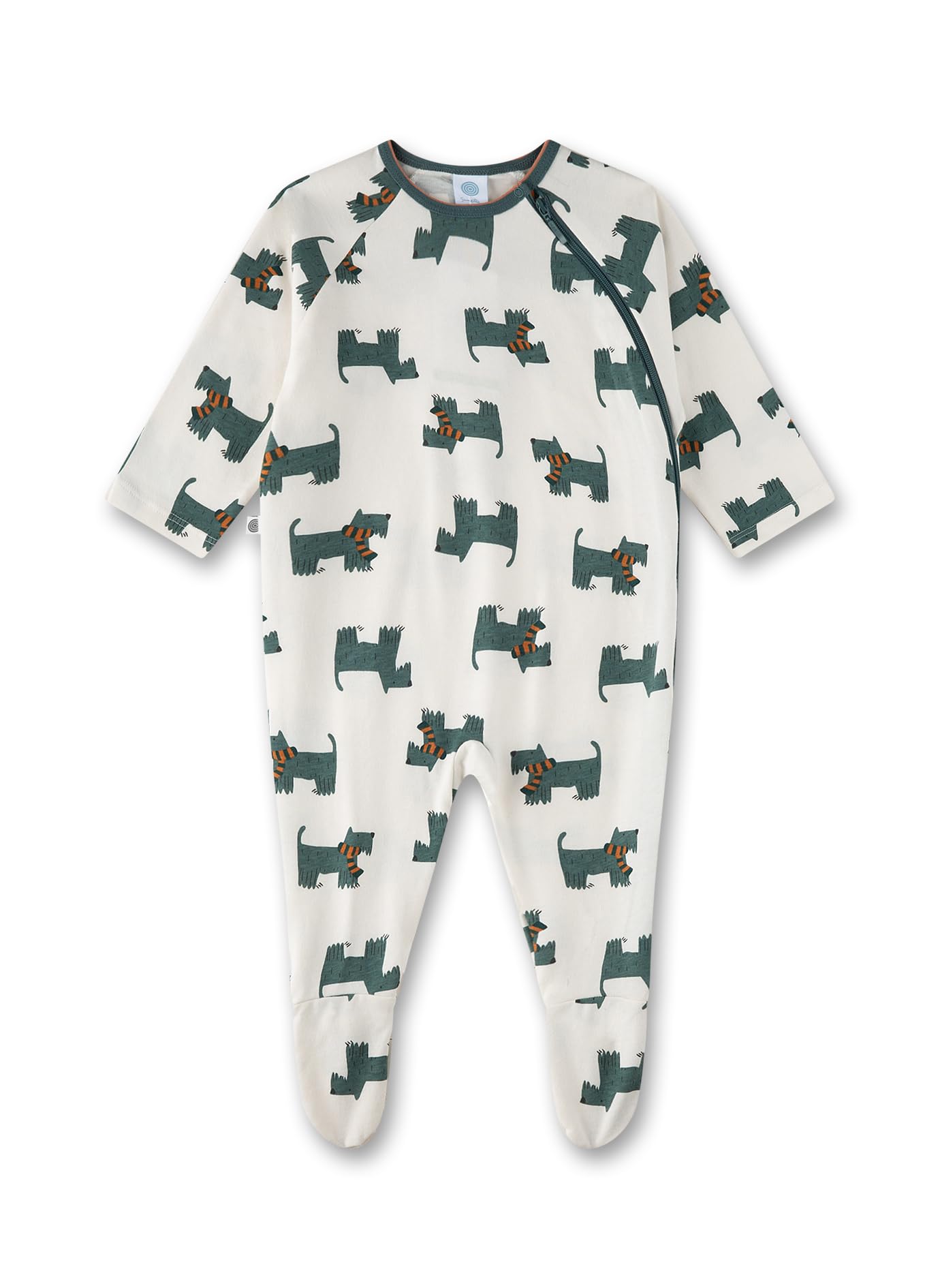 sanetta-baby-strampler-beige-hund-overall-aus-bio-baumwolle-f-r-jungen image 4