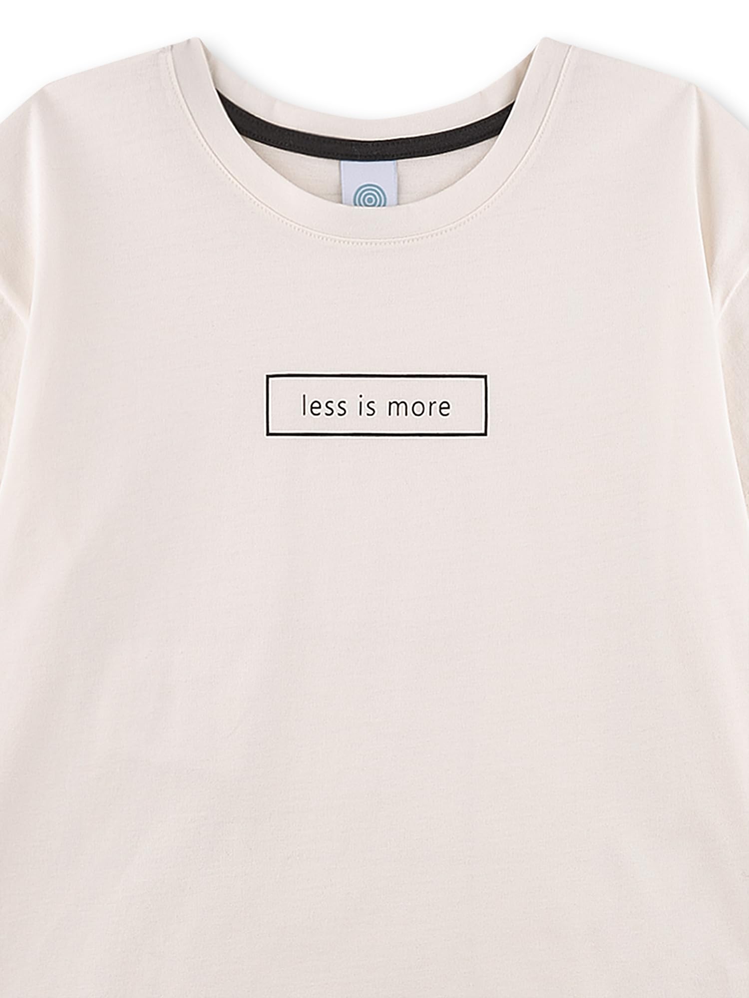 sanetta-m-dchen-schlafshirt-halbarm-beige-baumwolle image 3