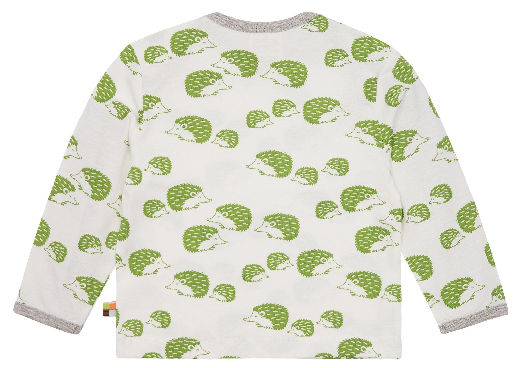 loud-proud-shirt-langarm-mit-druck-igel-fuchs-aus-bio-baumwolle image 2