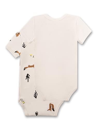 sanetta-baby-body-doppelpack-kurzarm-beige-fuchs-bio-baumwolle-f-r-jungen image 5