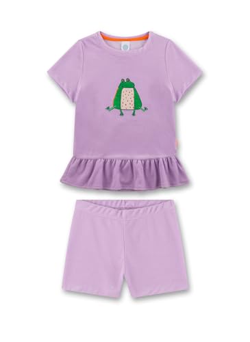 sanetta-m-dchen-schlafanzug-kurz-lila-frosch-pyjamaset-aus-nicky image 4