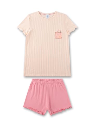 sanetta-m-dchen-schlafanzug-kurz-rosa-aus-baumwoll-modal-mix-pyjamaset-f-r-m-dch image 4
