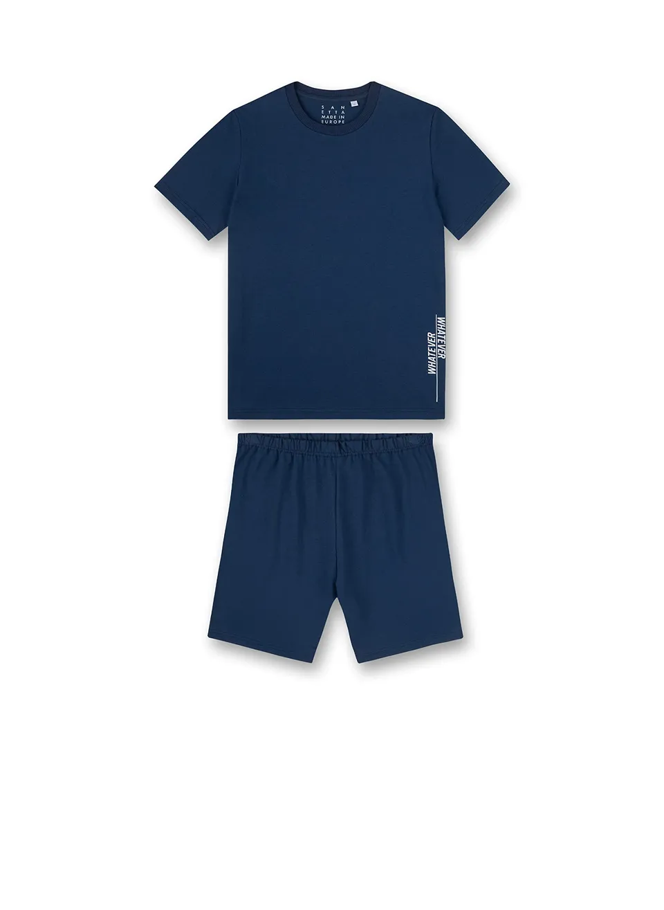 sanetta-jungen-schlafanzug-kurz-dunkelblau-pyjamaset-kurzarm image 1